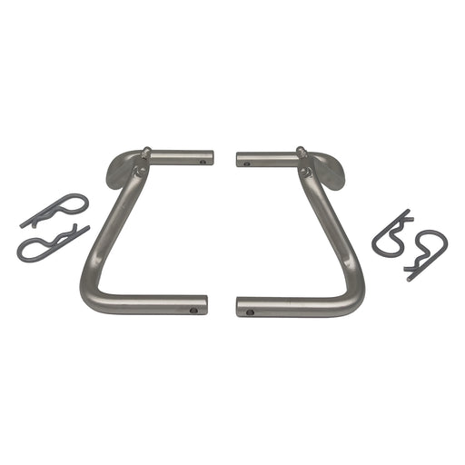 Hooks and R-clips for Snap Davit Bathing Platform & Transom Kits - Pair or Single