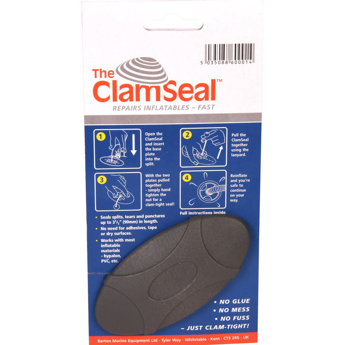 ClamSeal by Barton Marine For Emergency Repairs to Inflatable Boats and RIBs